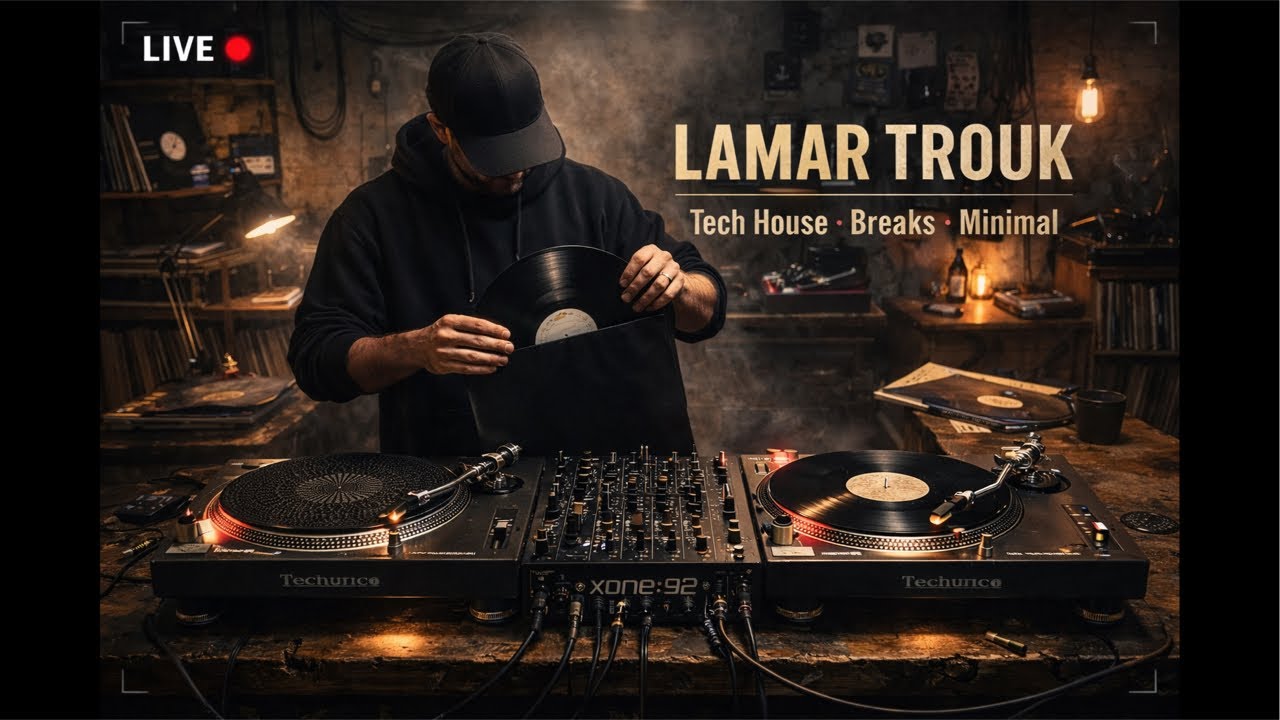 Lamar Trouk | Vinyl Session 023 | Tech House • Breaks • Electro