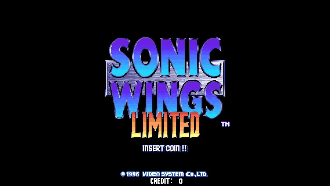 Sonic Wings Limited Arcade