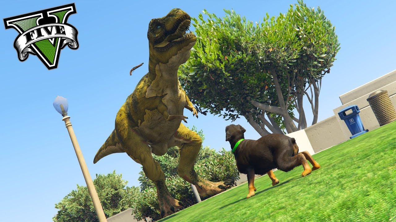 CHOP VS UN DINOSAURE (Qui va Gagner) ?