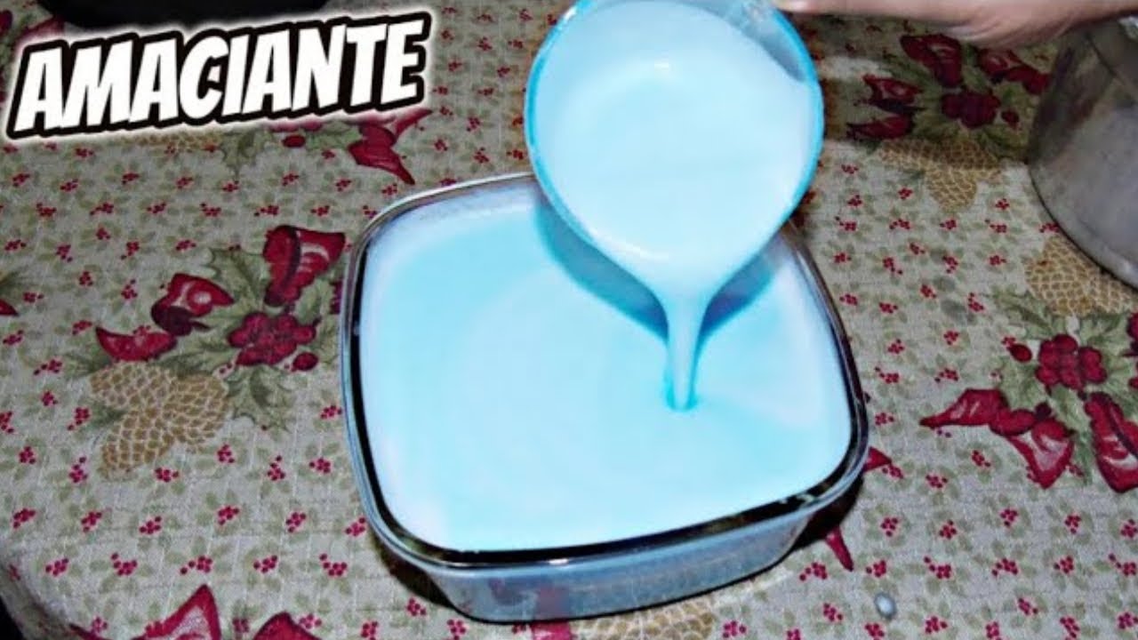 AMACIANTE CASEIRO SUPER PERFUMADO COM 2 INGREDIENTES FÁCIL RÁPIDO E ECONÔMICO