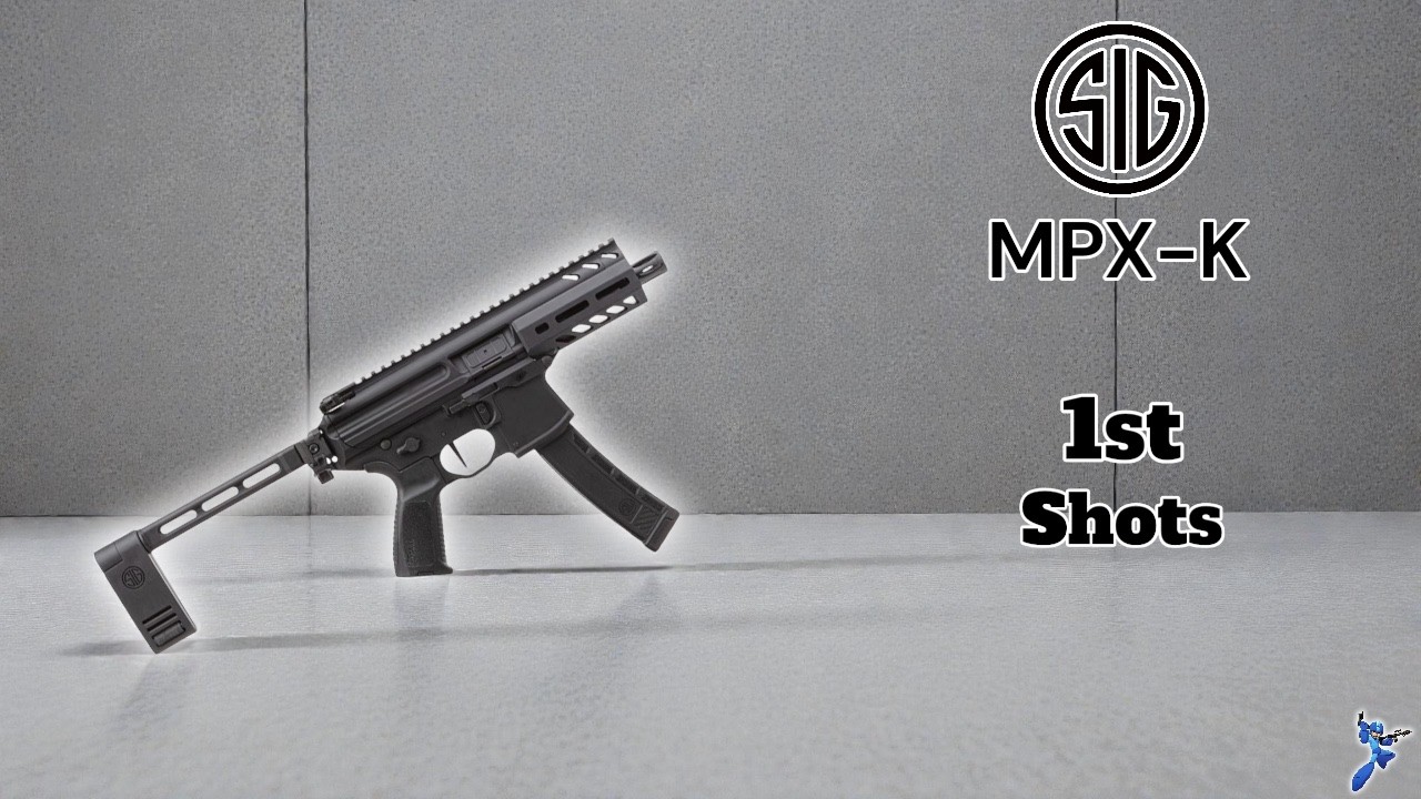 Пистолет-пулемет MPX-K с изображением Маркуса Кристофера