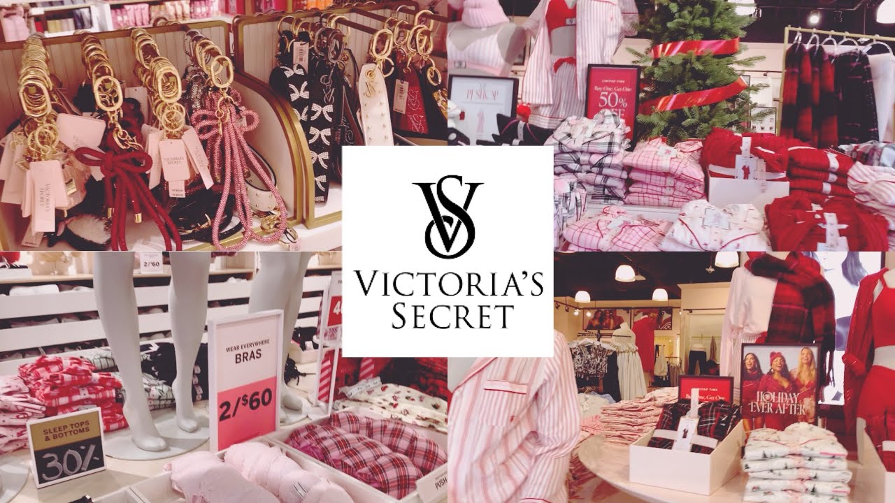 VICTORIA’S SECRET PINK CHRISTMAS 2025 SHOP WITH ME!🎀🎄✨🎁