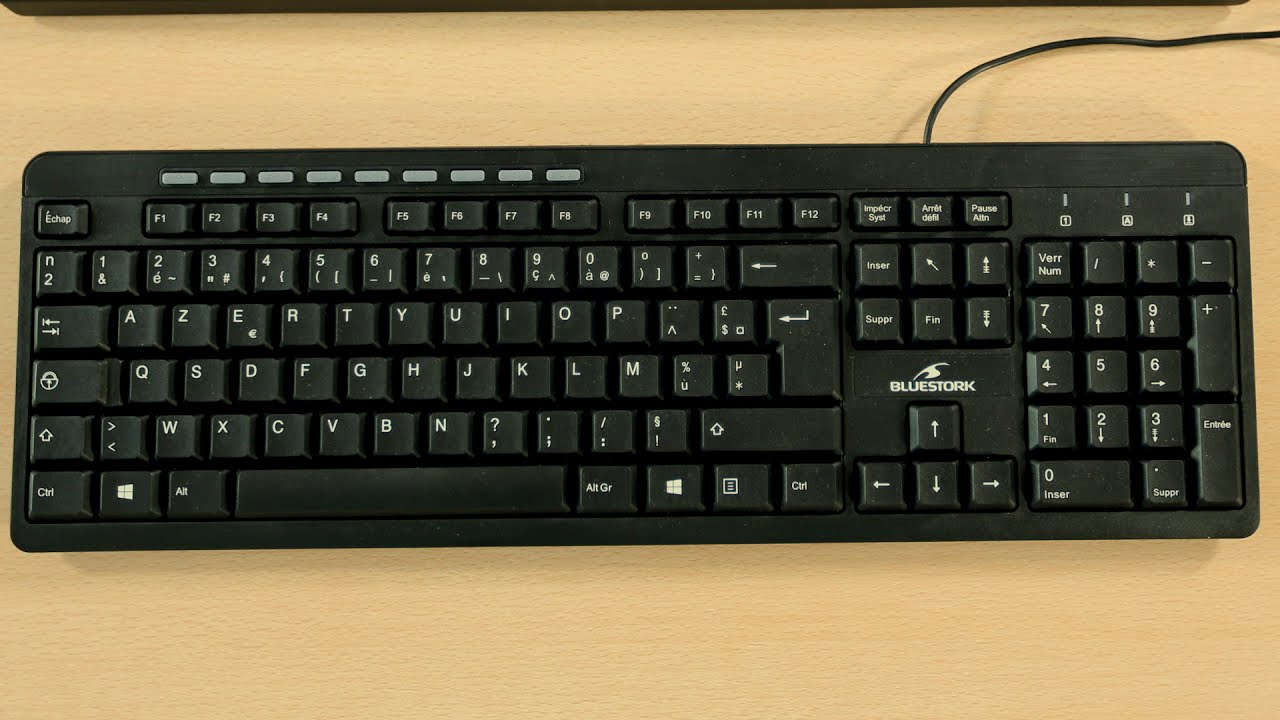 TUTO 08 -  Fonctionnement du clavier