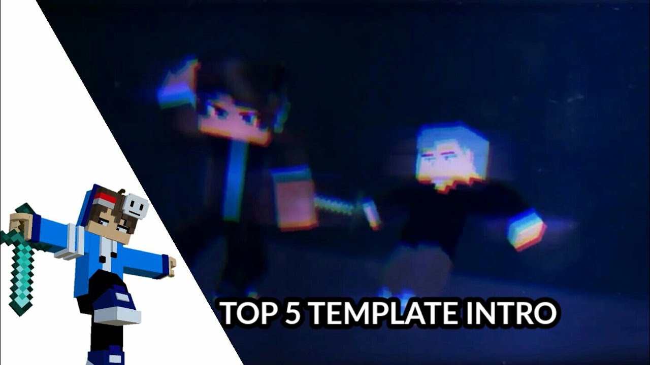 TOP 5 TEMPLATE INTRO MINECRAFT PRISMA 3D+LINK DOWNLOAD