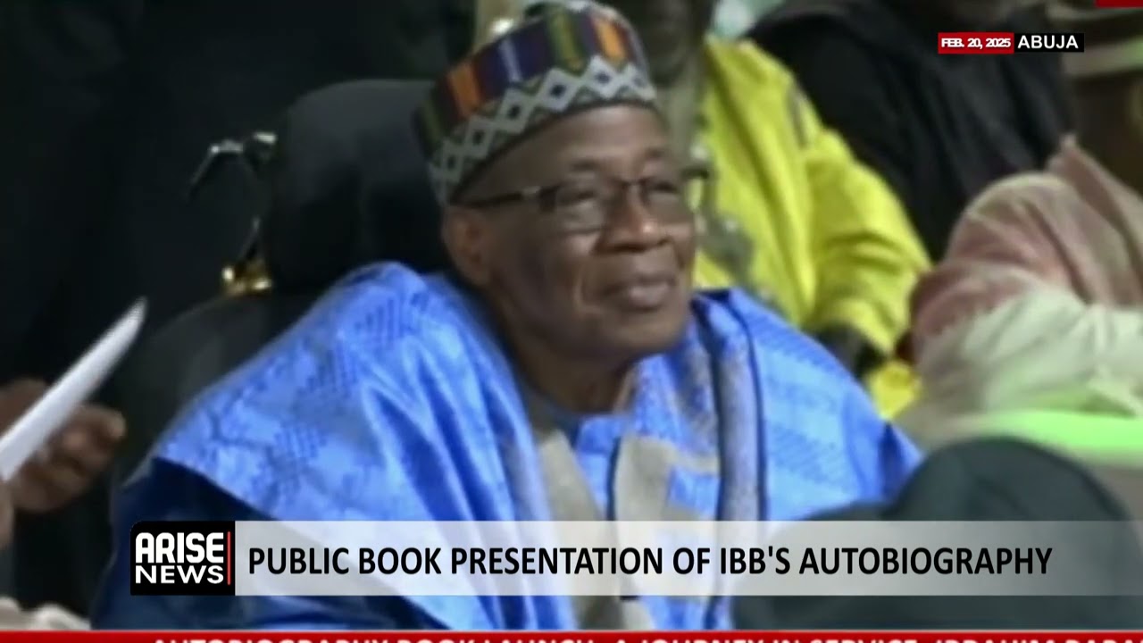PUBLIC PRESENTATION OF IBB'S AUTOBIOGRAPHY
