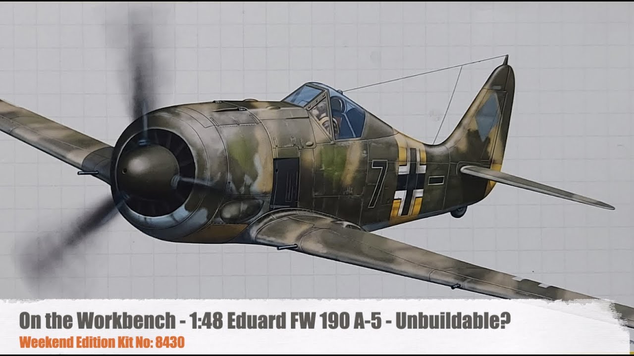 Eduard 1:48 Fw190A Review - is it Unbuildable?