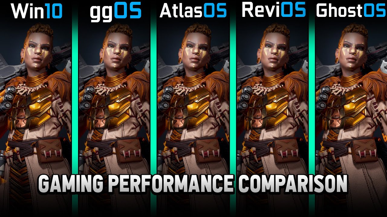 Windows 10 vs ggOS vs Atlast OS vs Revi OS vs Ghost Spectre - Best Windows 10 iso for gaming in 2023