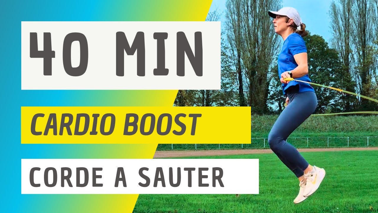 40 Minute  Tabata Workout CORDE A SAUTER JUMP ROPE