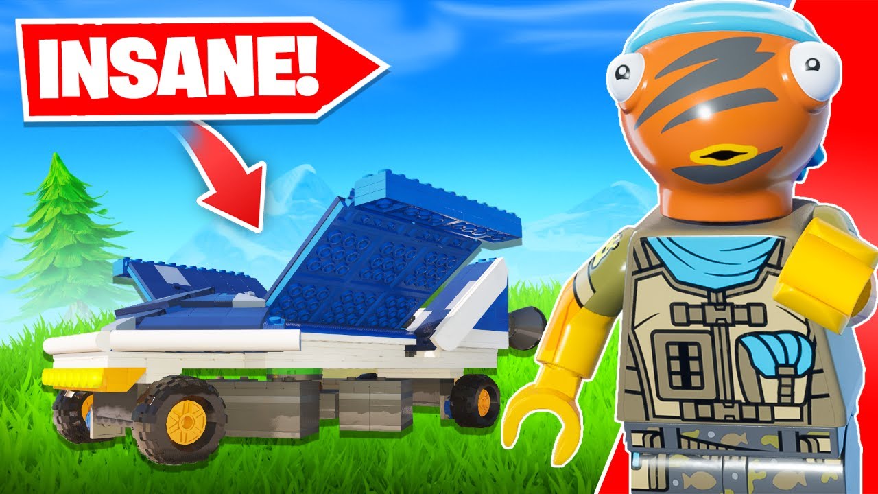The FASTEST Vehicle in All of LEGO Fortnite Odyssey! (Balloon Propulsion)