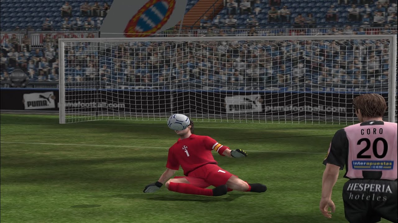 PES 6 Master League : Athletic España - #36 Ramon defende com o rosto