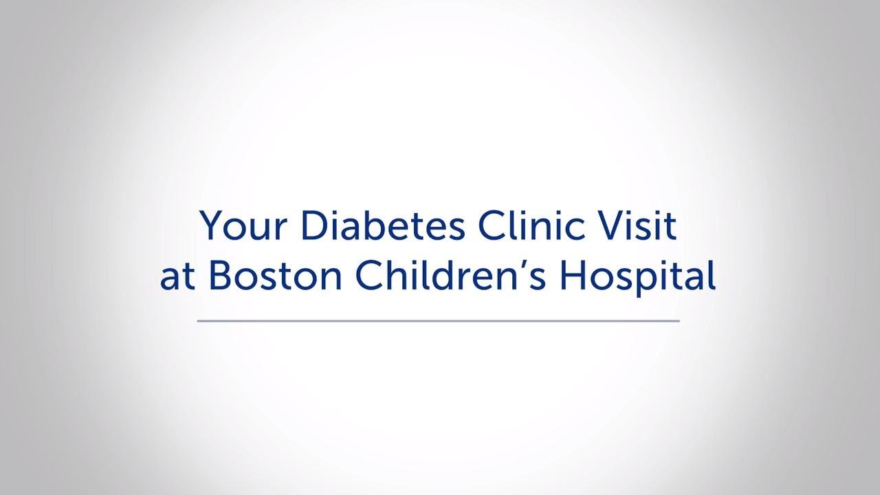Diabetes Clinic Check-up at Boston Children's Hospital