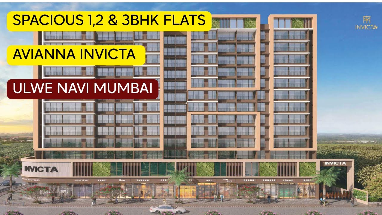 Avianna Invicta in Ulwe Navi Mumbai, 1, 2 & 3 BHK Flats.