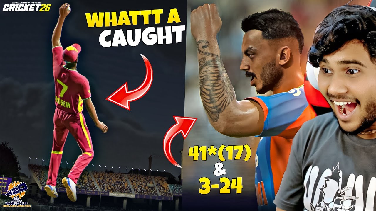 INDIA VS WEST INDIES - BAAPU THE GAME CHANGER | T20 WORLD CUP!🔥#5