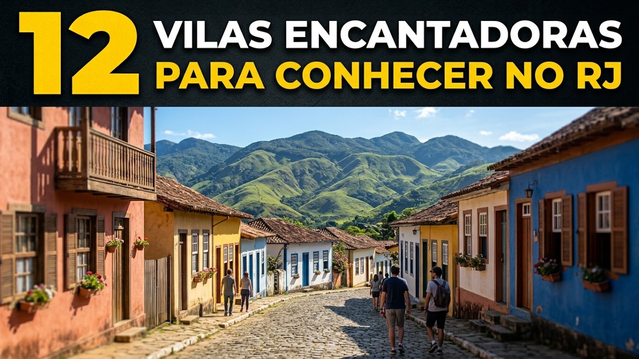 🔵 Cidades Pequenas no Rio de Janeiro (Pequenas Vilas e Distritos no Estado do RJ)