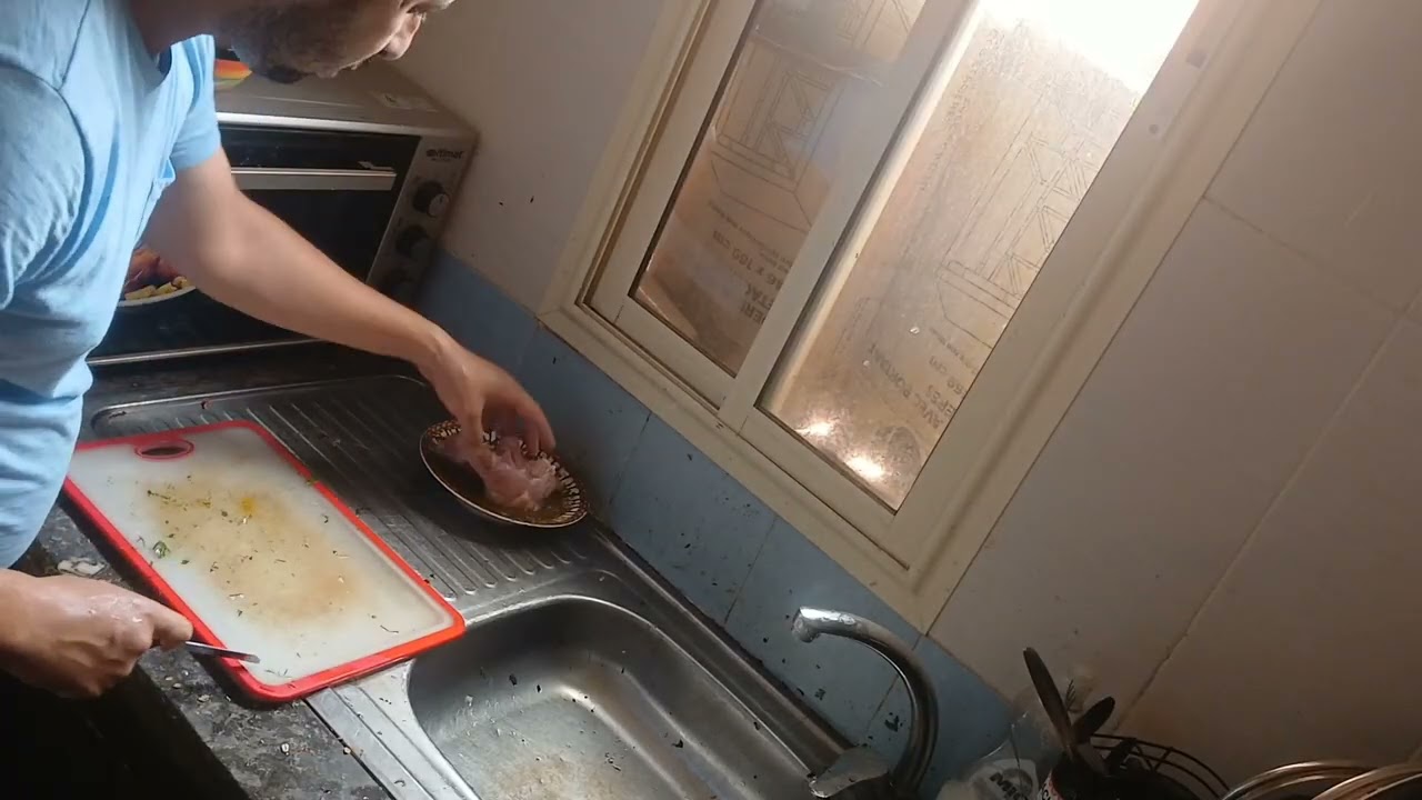 Kitchen time||  طيبت الدجاج فالفران