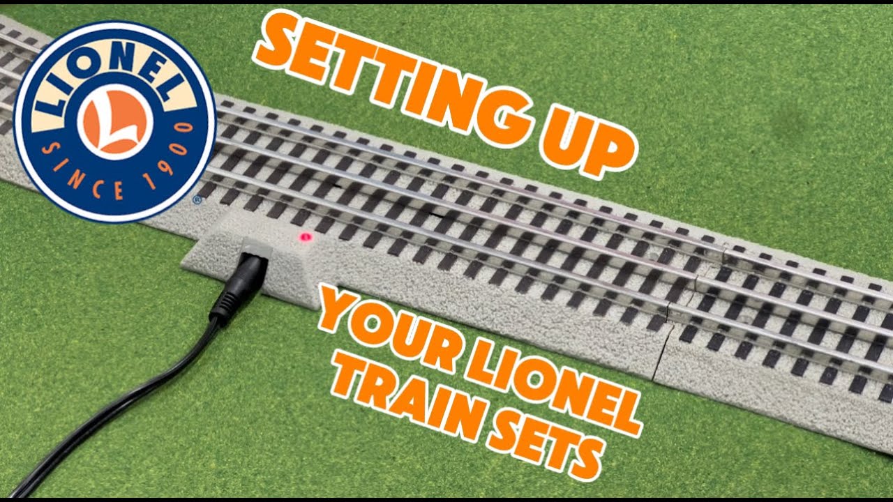 How to setup your Lionel Train Set