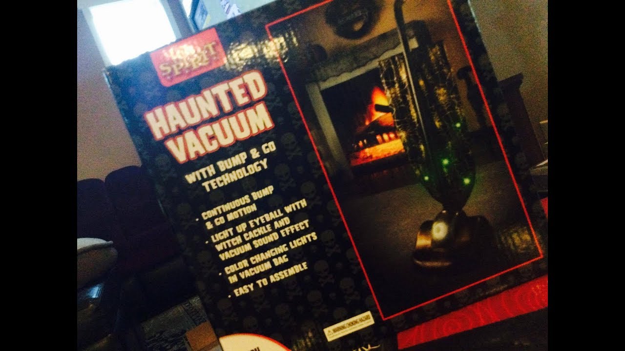 Haunted Vacuum Unboxing/Setup | Spirit Halloween