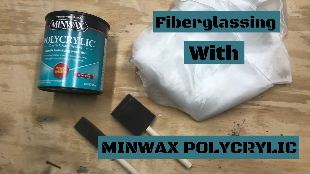 Fiberglassing with Minwax Polycrylic! Fiberglassing for RC Airplanes