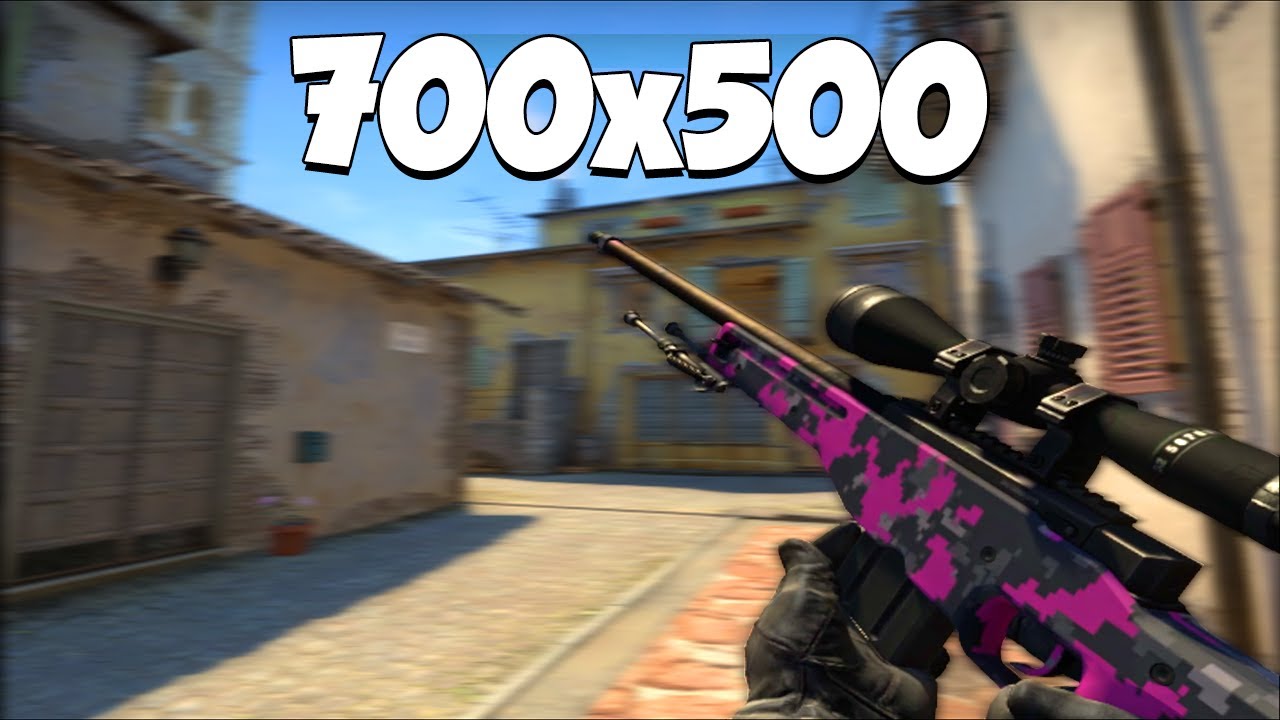 CS:GO : Resolution 700x500