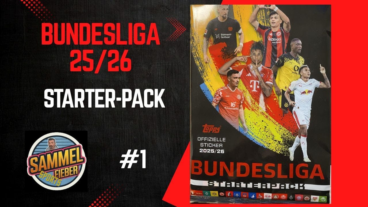 ⚽️⚽️ Bundesliga 25/26 ⚽️⚽️ StarterPack - Topps - Sticker - #1