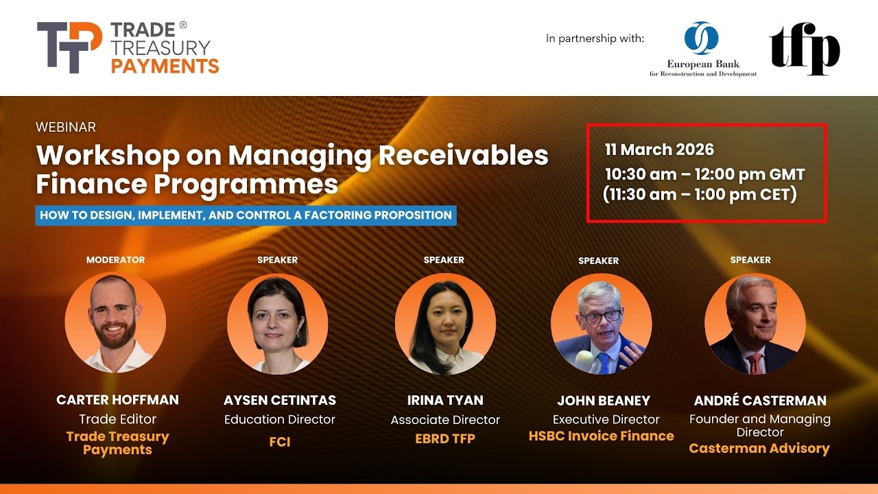 Workshop on Managing Receivables Finance Programme
