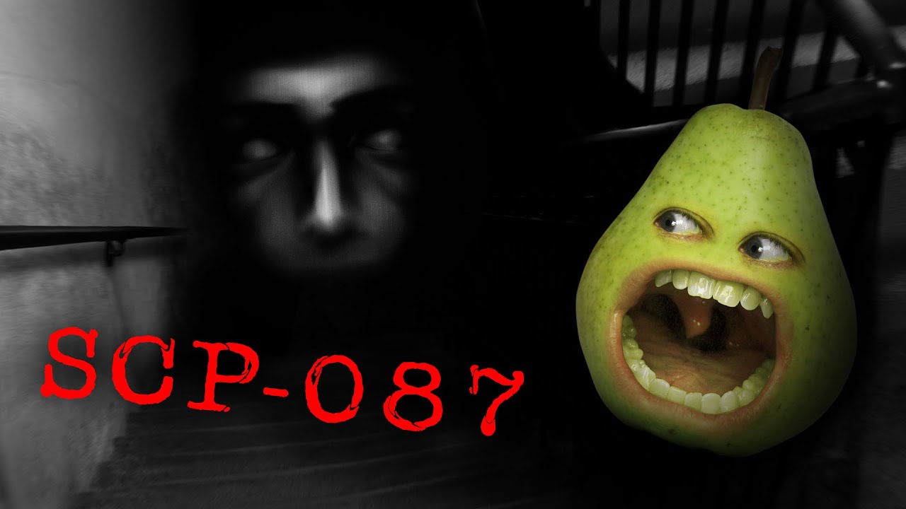Pear SCARED on Stairs!!! | SCP - 087