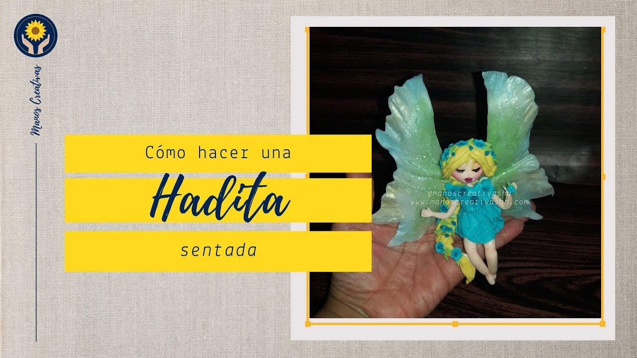 Cómo hacer una Hadita sentada | Escuela Manos Creativas