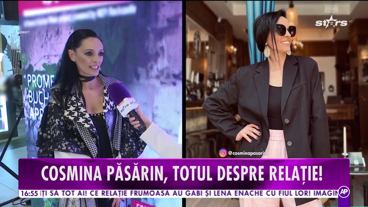 Cosmina Păsărin, totul despre relație