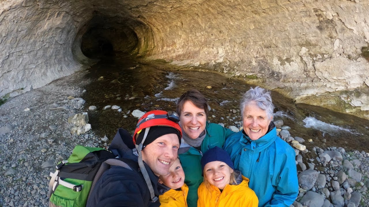 Cave Stream Adventure! Epic Caving at Castle Hill 🏔️ | New Zealand 🇳🇿