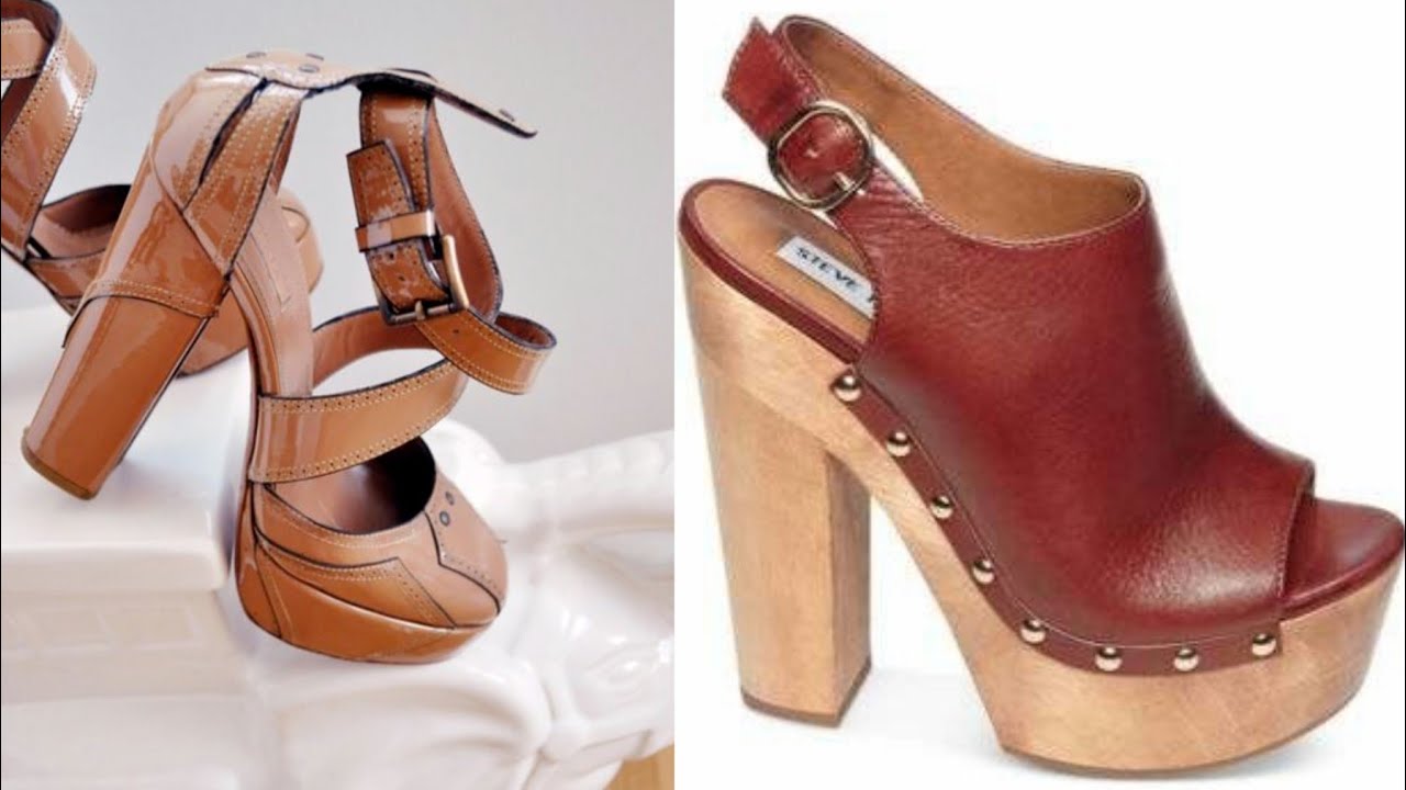 Wooden heel  sandals design/ shoes ideas designs 2023/  information