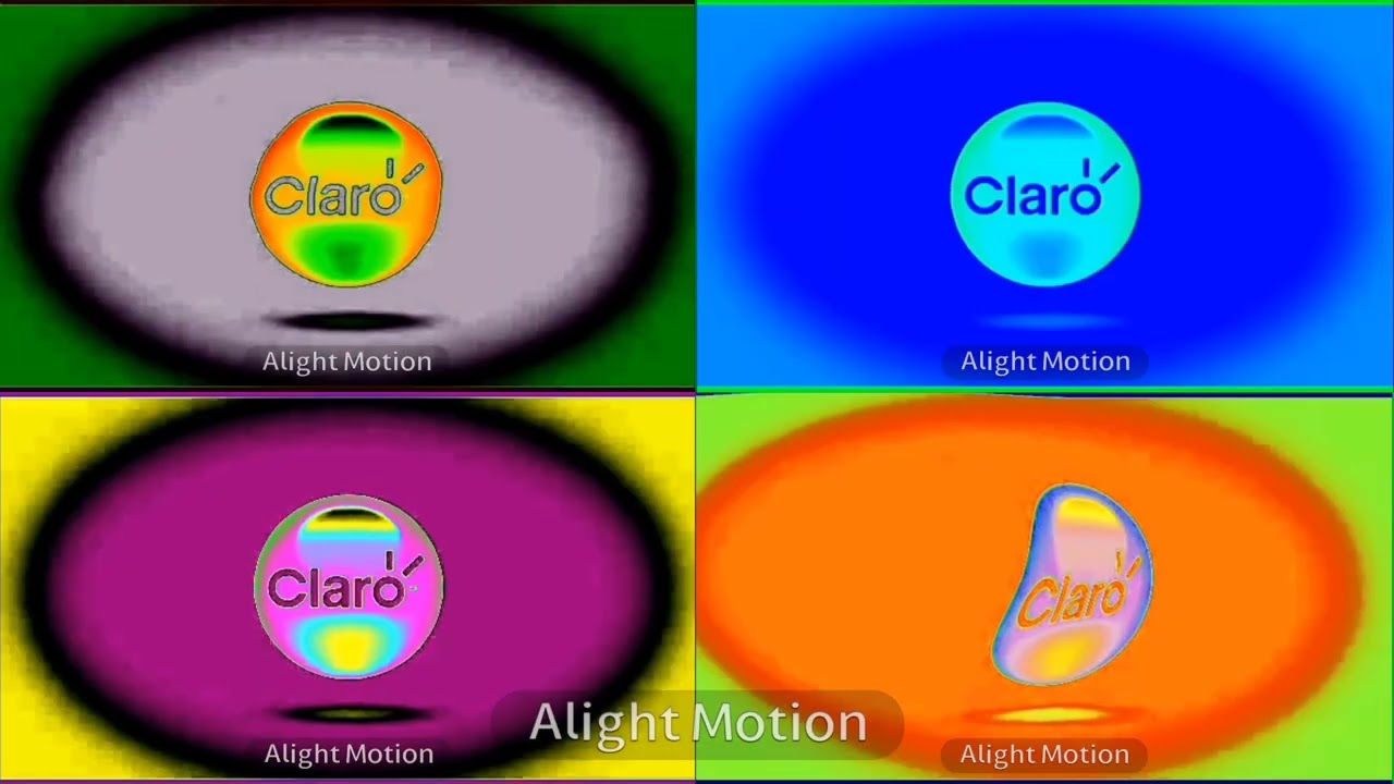 Claro Logo (2014) Effects (Preview 2 Effects EXTENDED) 4X Combined