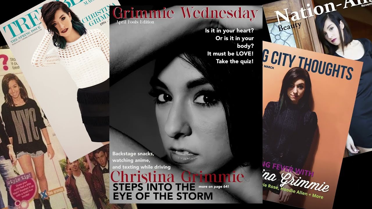 Recovered Relic: Cover Girl Christina Grimmie