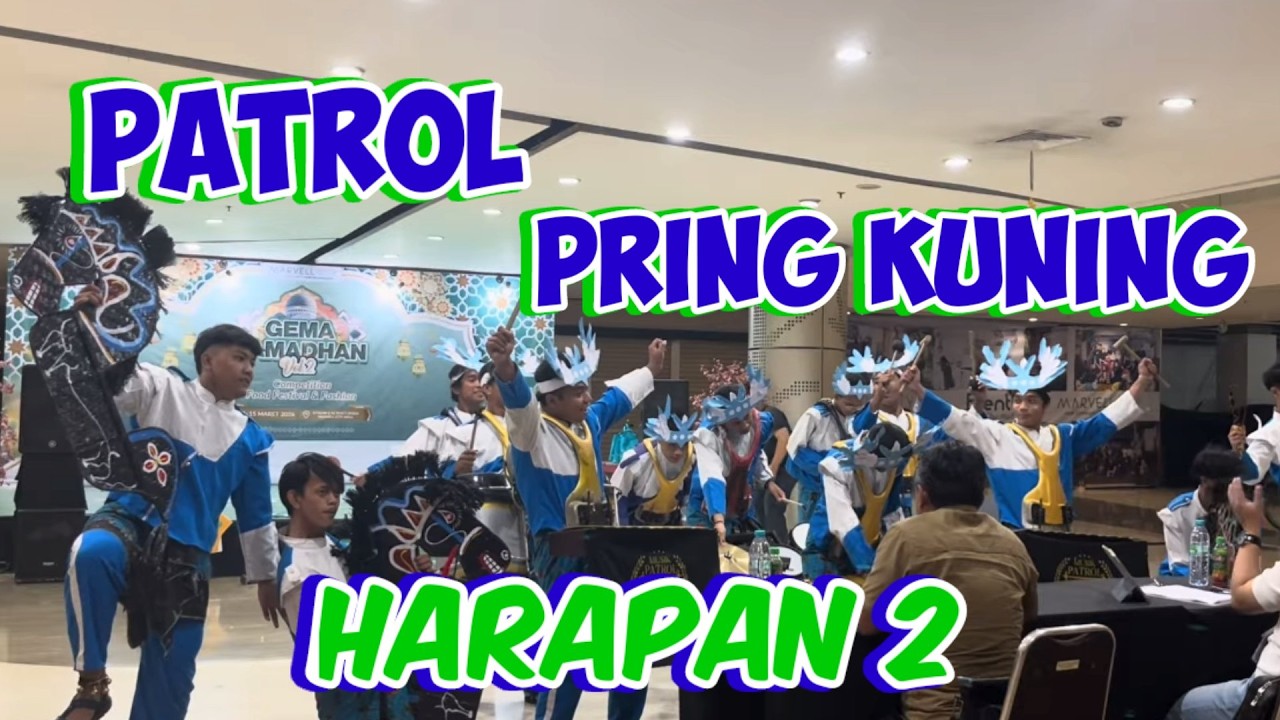 PATROL PRING KUNING HARAPAN 2 LOMBA DI MARVEL CITY MALL SURABAYA 2026