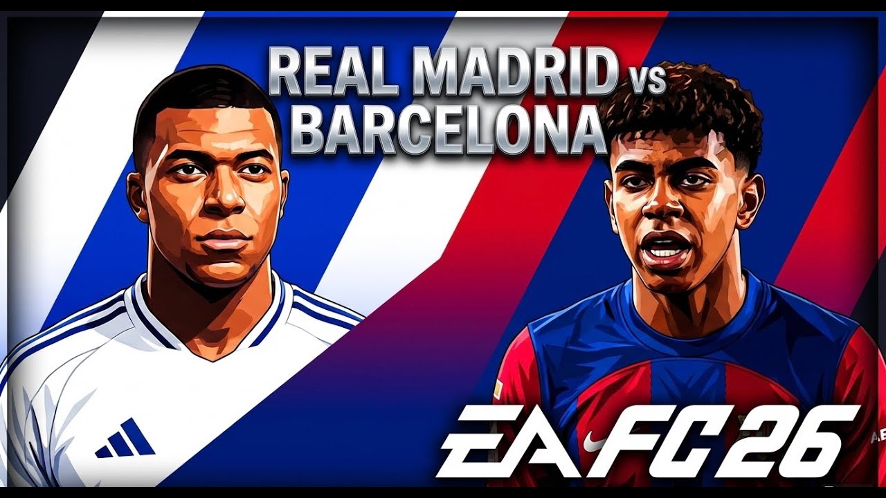 INSANE COMEBACK! 🔥 | REAL MADRID VS BARCELONA | FC 26 HD GAMEPLAY