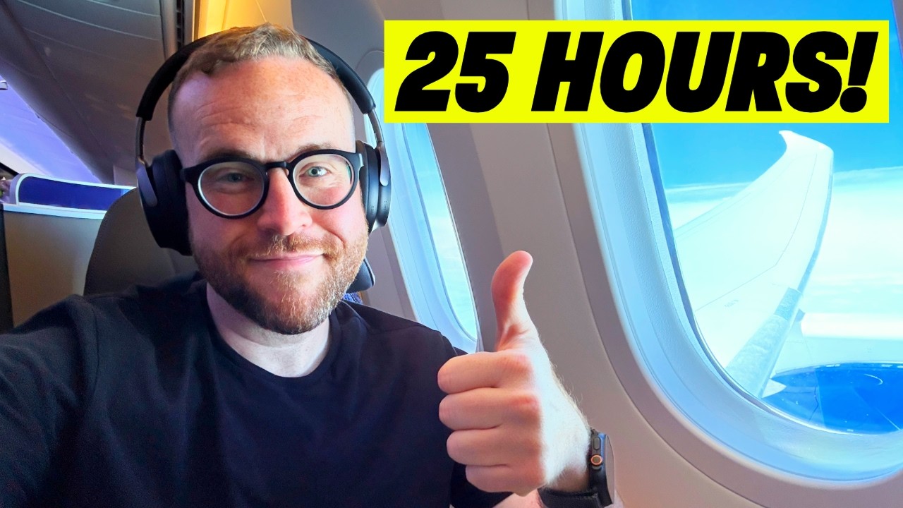 Can I Survive 25 HOURS of Travel from Asia to the USA?