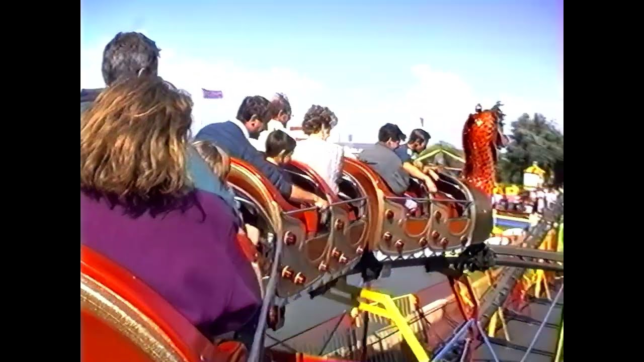 Butlins Minehead Funfair in June 1992 and August 1994
