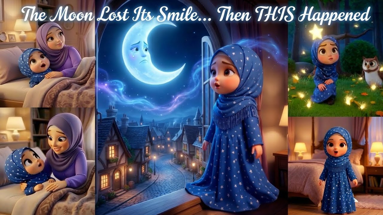 Why Did the Moon Stop Smiling? #bedtimestory#kidsstory#moonstory#storyforkids##magicalstory