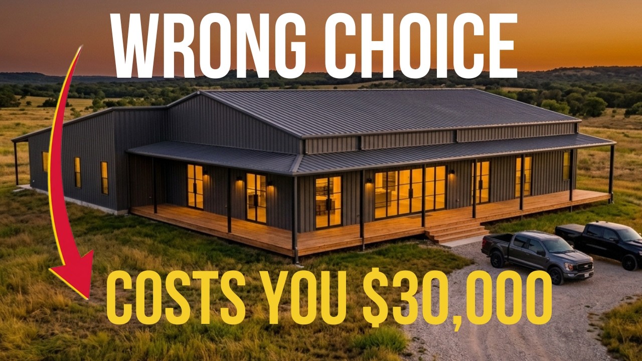 Don't Choose a Barndominium Style Until You Watch This