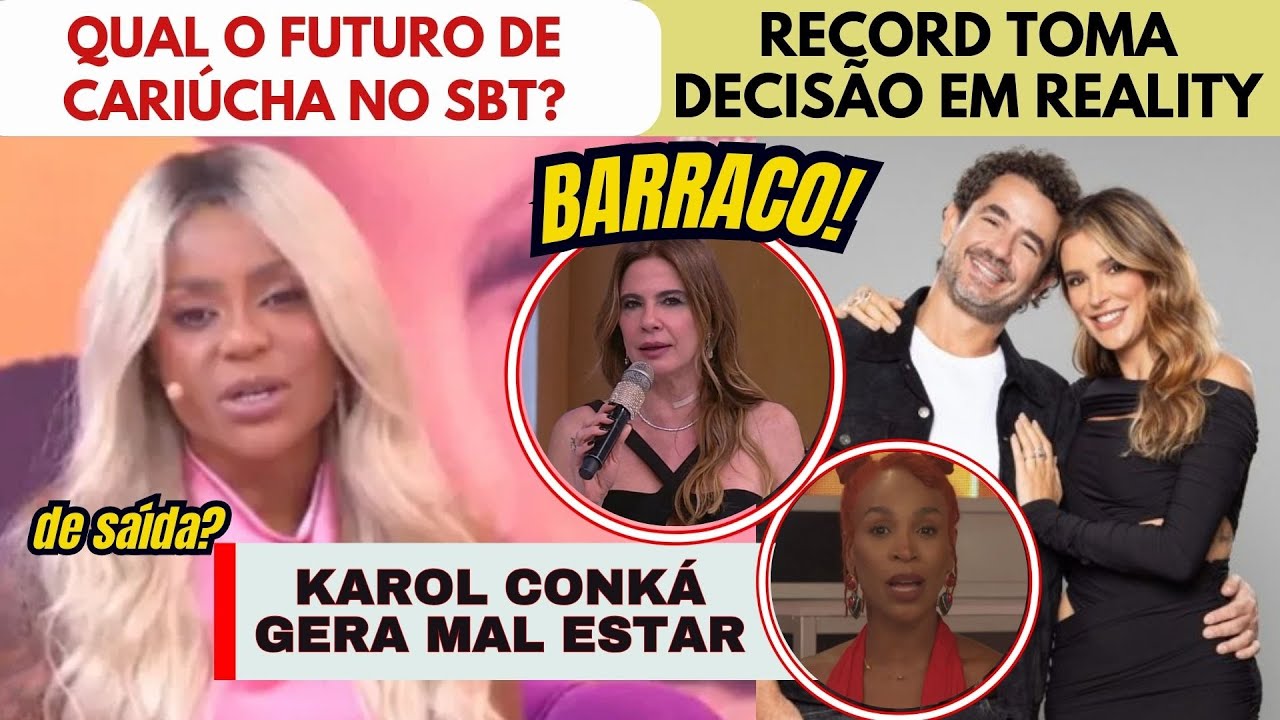 🟠 Luciana Gimenez: saida da RedeTV gera barraco; Record toma decisão em reality; Global no Roda Viva