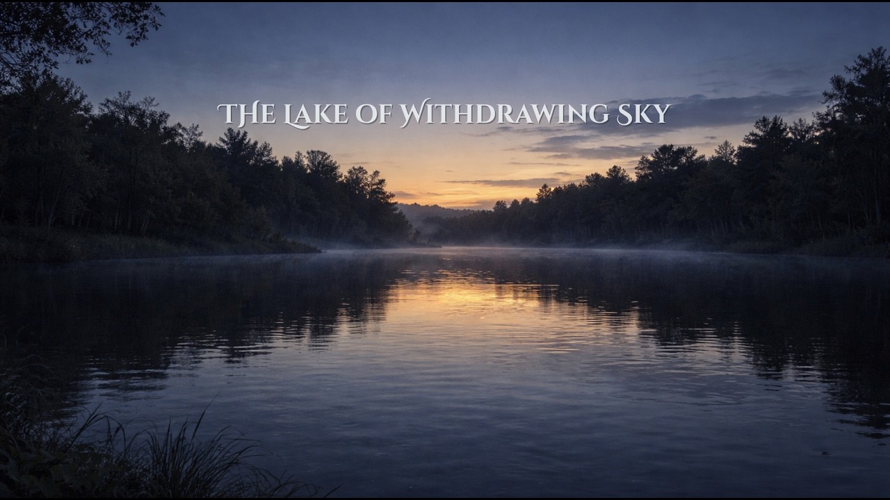 🌊 THE LAKE OF WITHDRAWING SKY | Blue-Hour Reflection (High Fantasy Ambience)