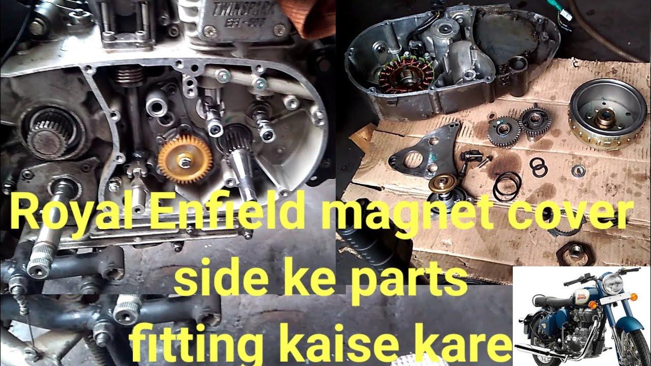 Royal Enfield 500cc Magnet Side Ke Parts Fit Kese Kare