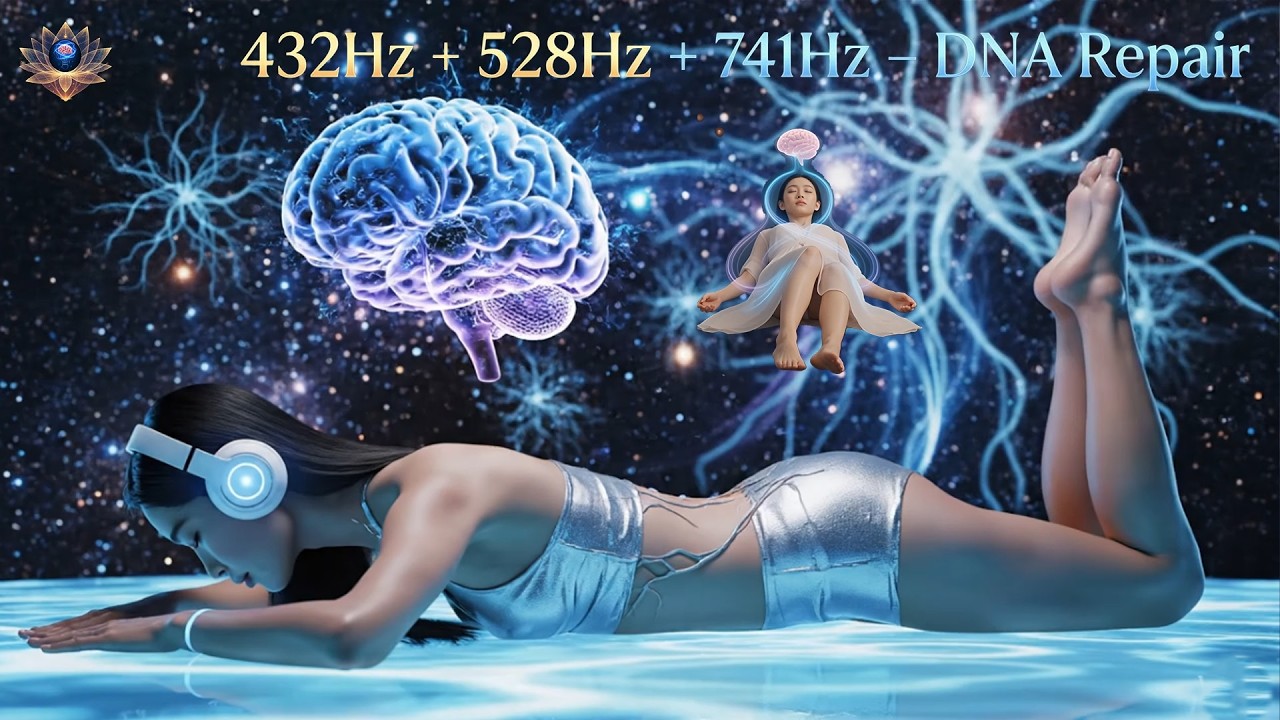 432Hz + 528Hz + 963Hz + 1111Hz | The Deepest Healing: DNA Repair, Heal Damage In The Body and Spirit