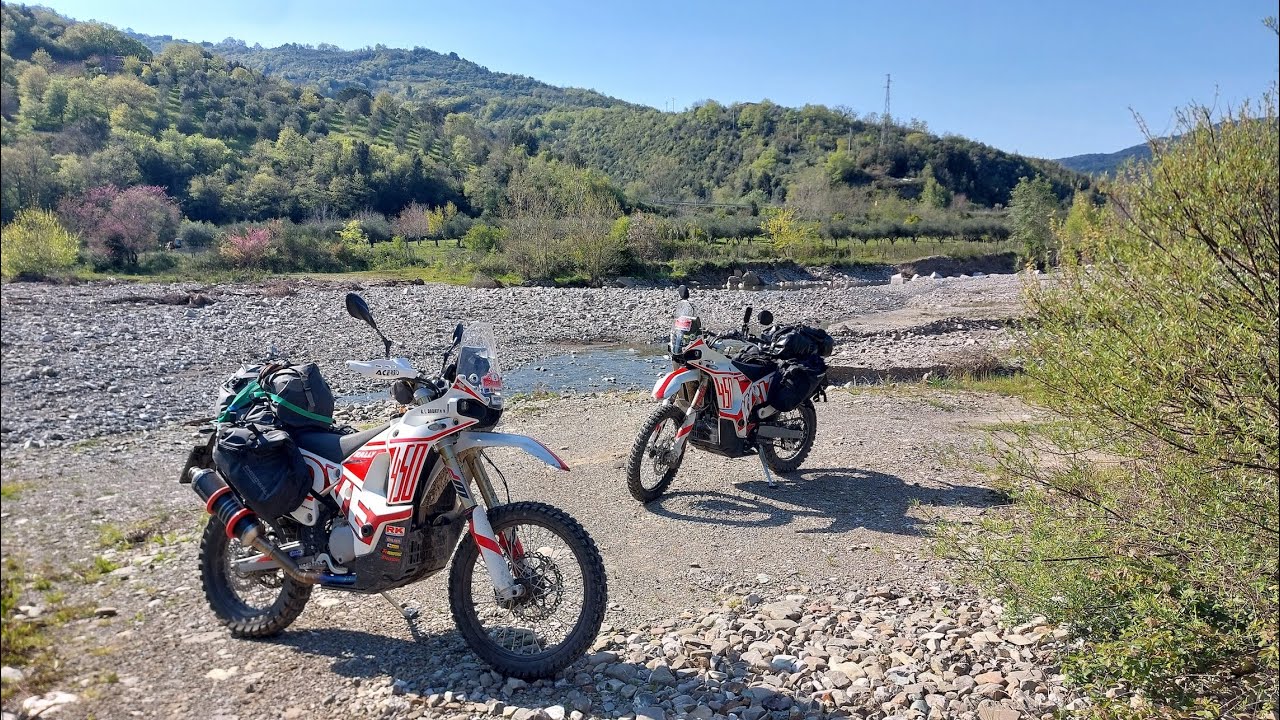 KOVE 450 RALLY Napoli-Palermo OFF-ROAD 1° parte