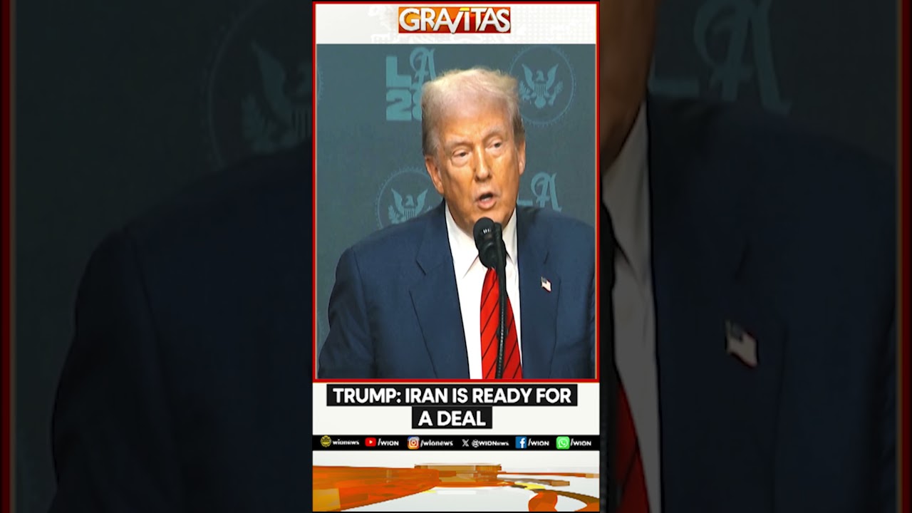Trump Says Iran is Ready to Make a Deal as Massive Warships Gather in West Asia