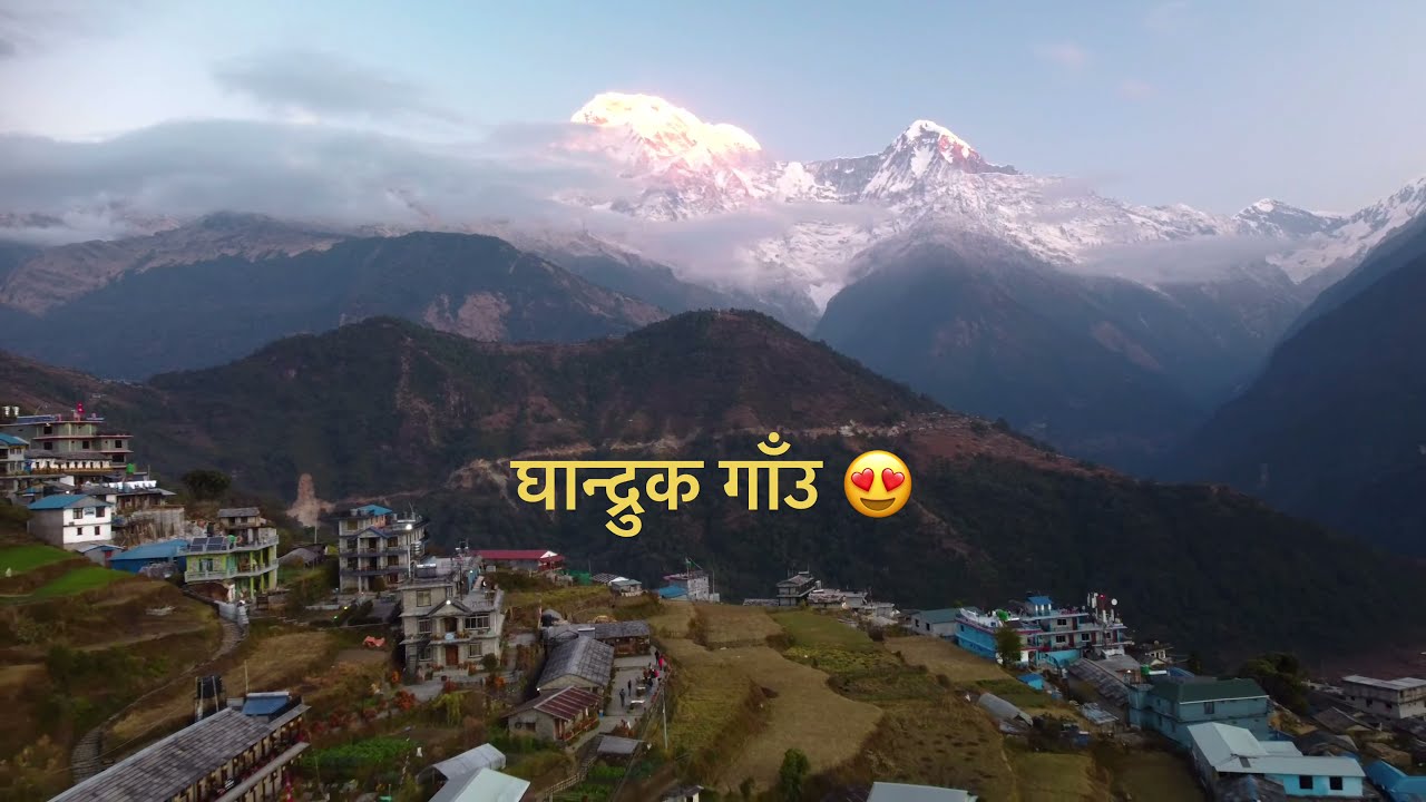 Ghandruk Drone Shots