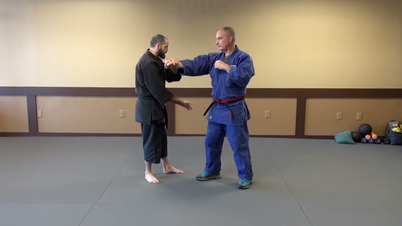 White Crane block, lock, blow, throw.