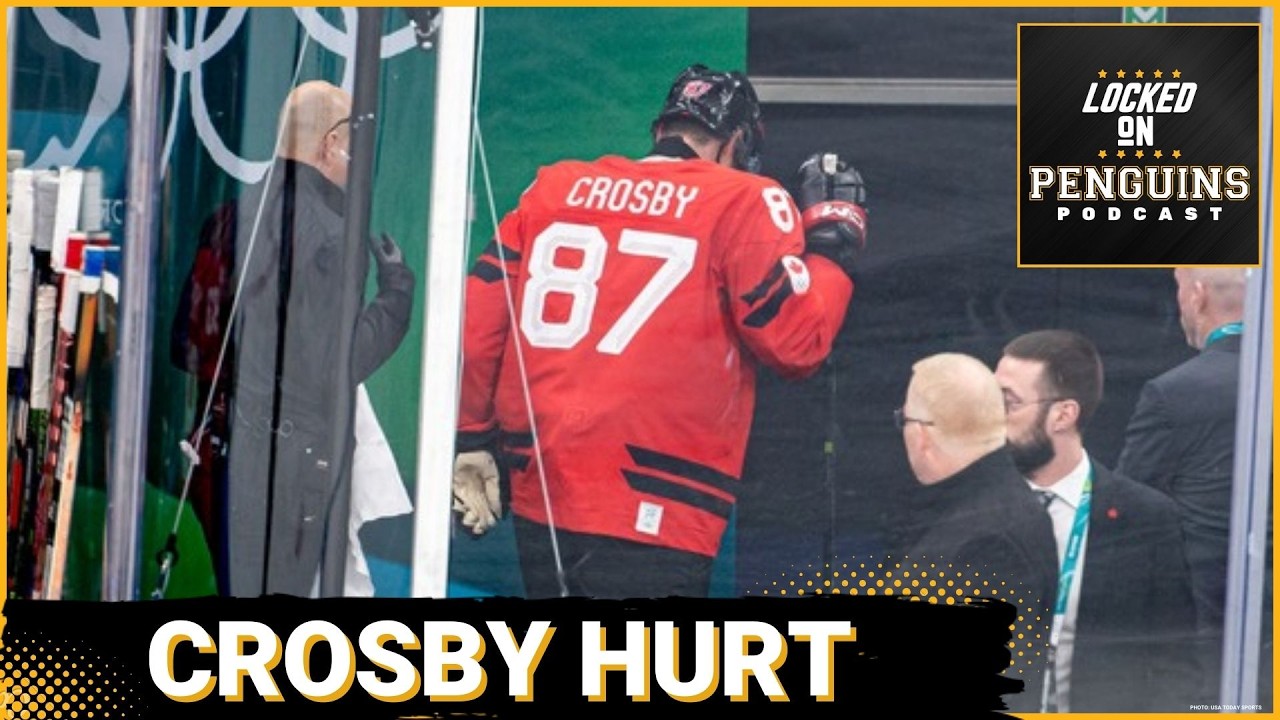 Penguins captain Sidney Crosby injured in Team Canada's victory