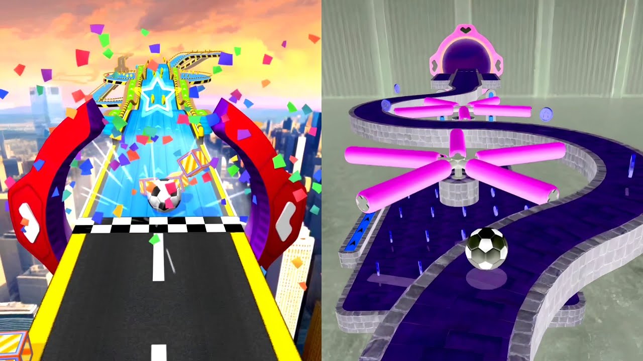 DAY Beats NIGHT in Epic Ball Game Showdown! #gaming #ball