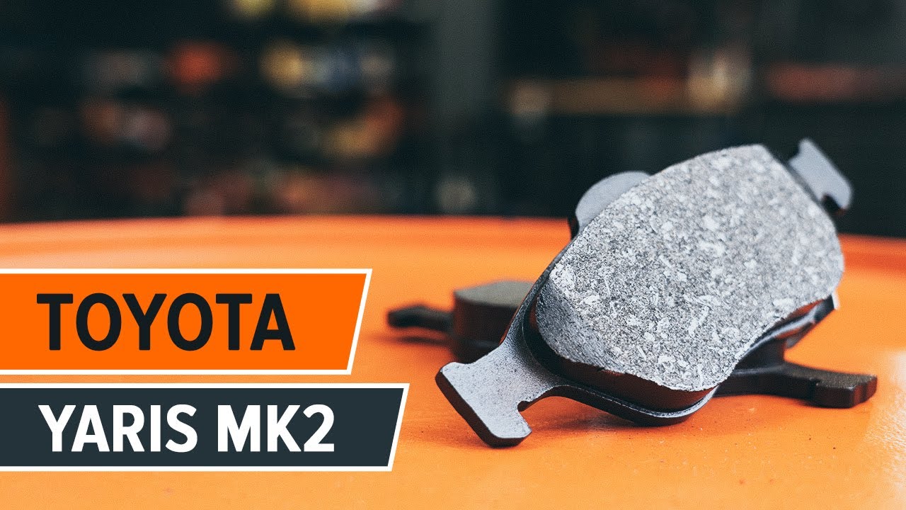 Wie TOYOTA YARIS Mk2 Bremsbeläge vorne wechseln [AUTODOC TUTORIAL]