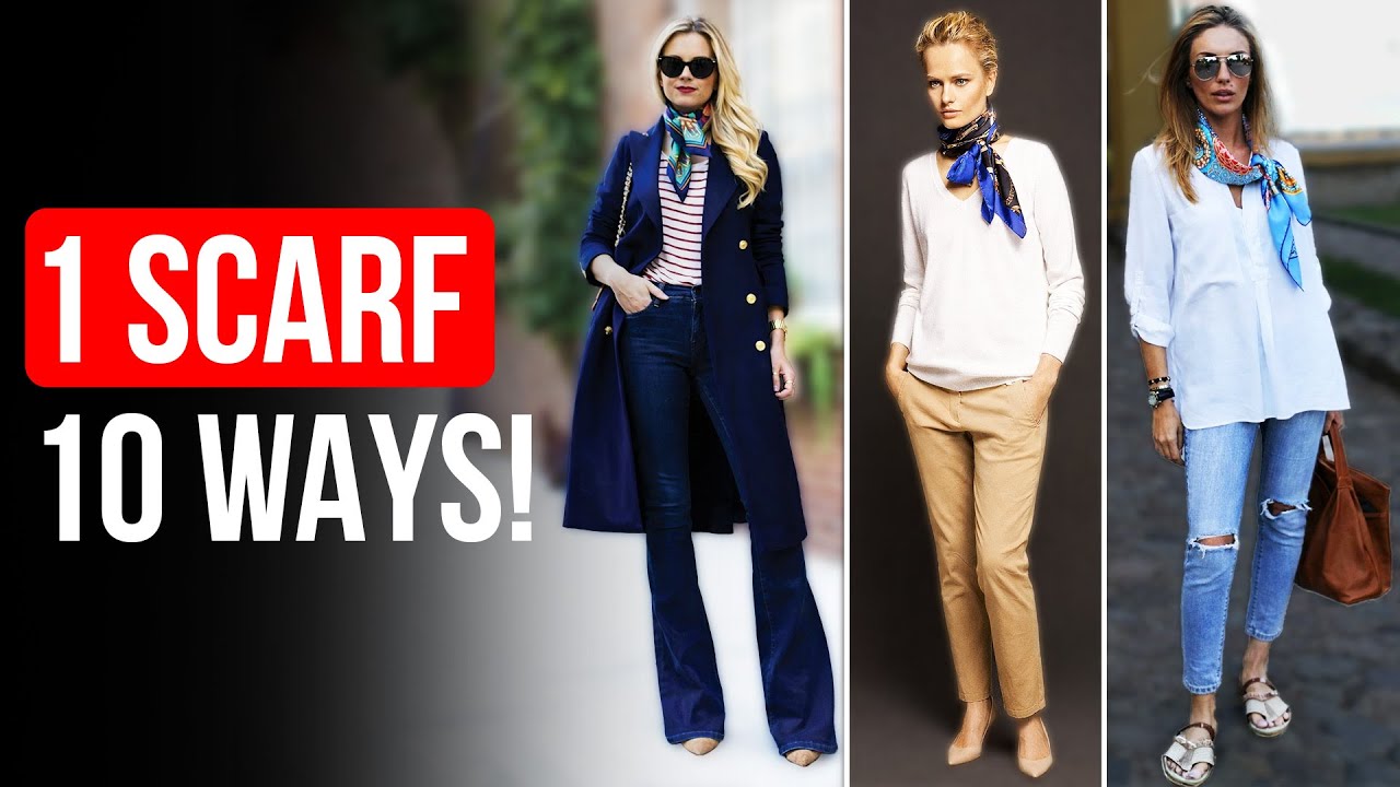 10 GENIUS Ways To Elevate Your Style With SCARVES - French & Italian Style Guide